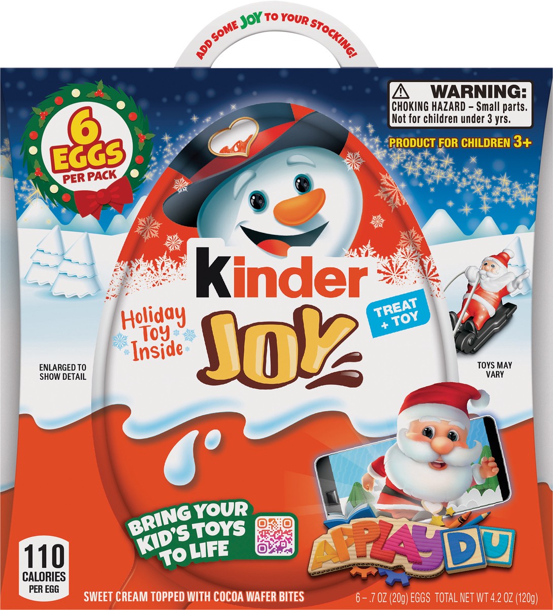 slide 2 of 7, Kinder Joy Treat + Toy Treat + Toy ea - 6 ct, 4.2 oz