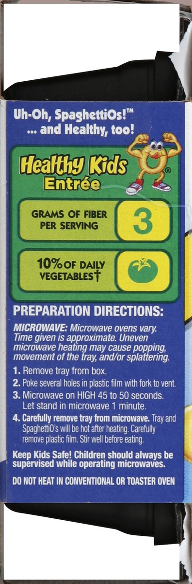 slide 3 of 4, SpaghettiOs MicrOs Pasta in Tomato and Cheese Sauce, 6 oz