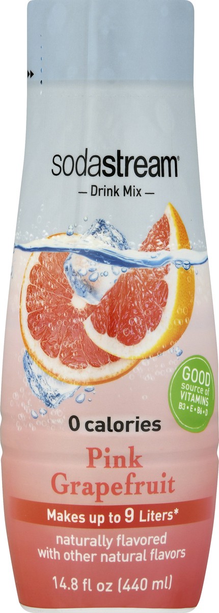 slide 10 of 12, SodaStream Classics Zero Pink Grapefruit Drink Mix 14.9 fl oz, 14.9 fl oz