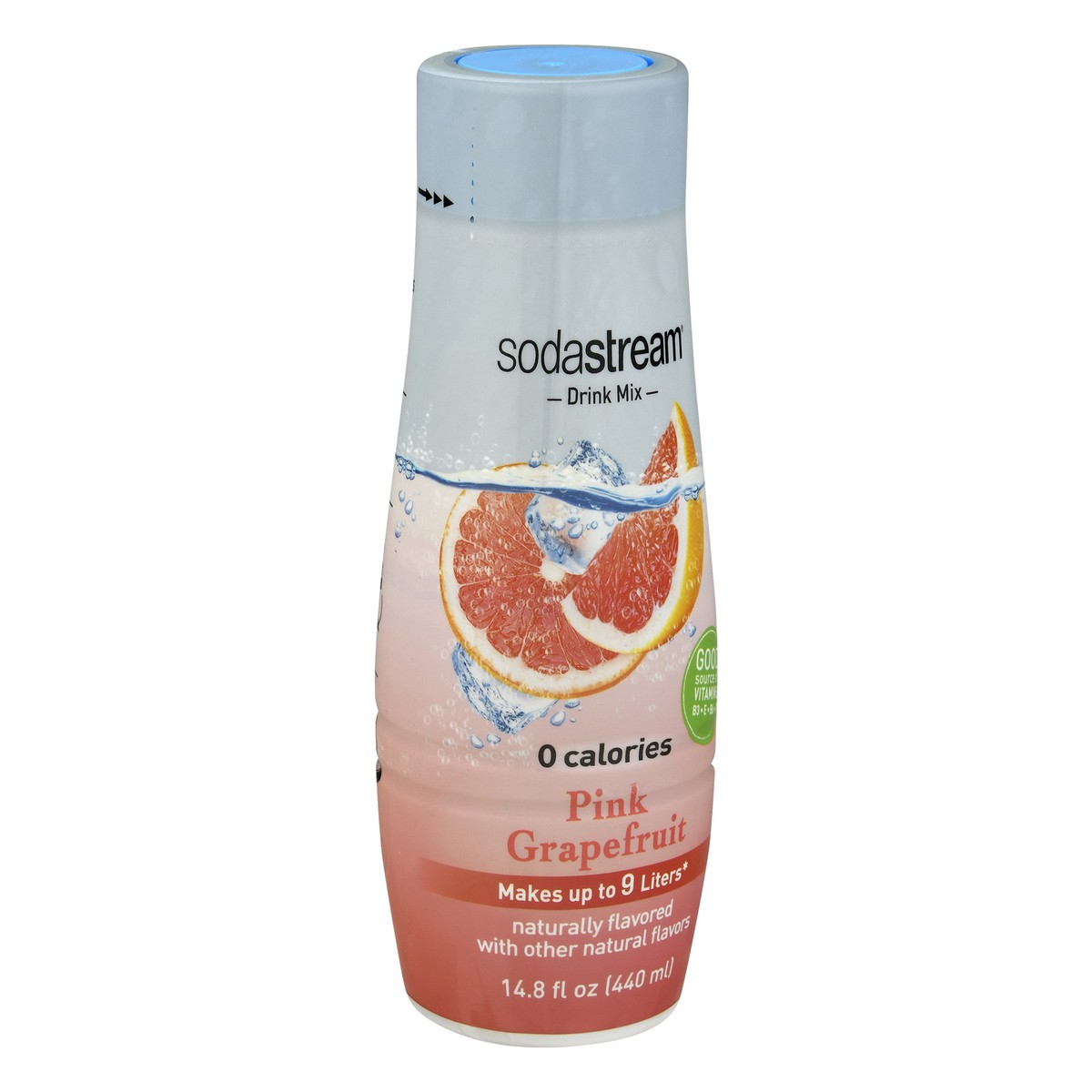 slide 4 of 12, SodaStream Classics Zero Pink Grapefruit Drink Mix 14.9 fl oz, 14.9 fl oz