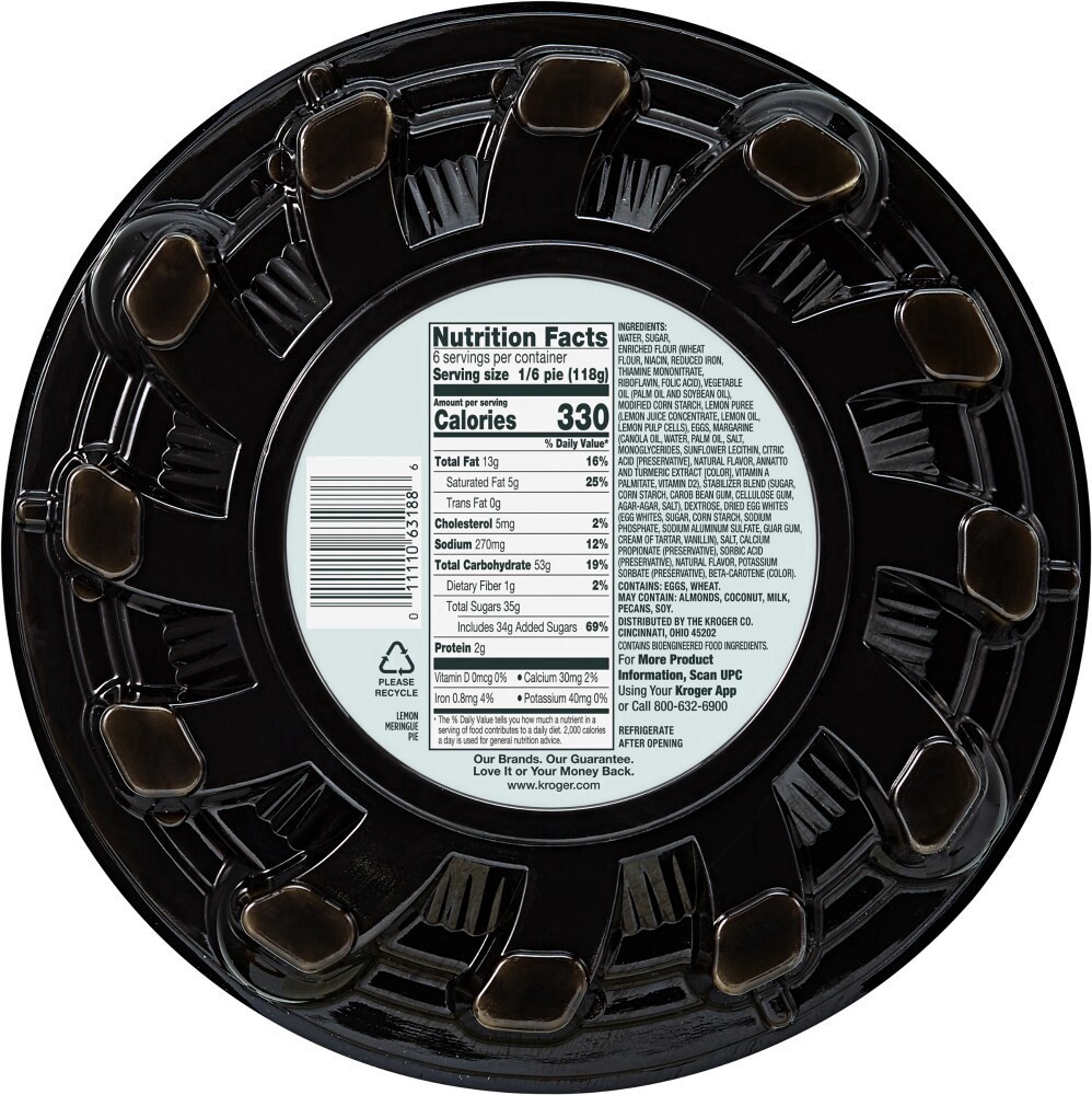 slide 2 of 3, Bakery Fresh Lemon Meringue Pie, 25 oz