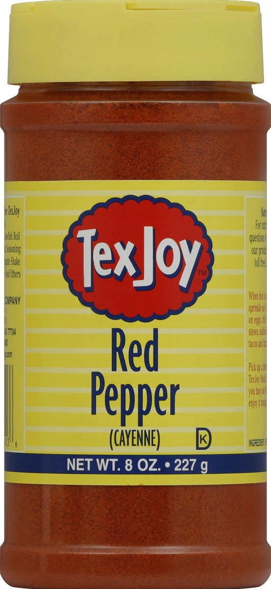 slide 2 of 2, TexJoy Red Pepper 8 oz, 8 oz