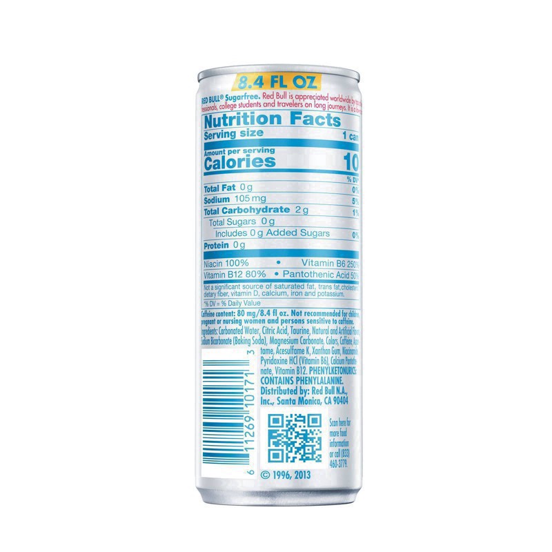 slide 58 of 64, Red Bull Sugarfree Energy Drink 8.4 fl oz, 8.4 fl oz