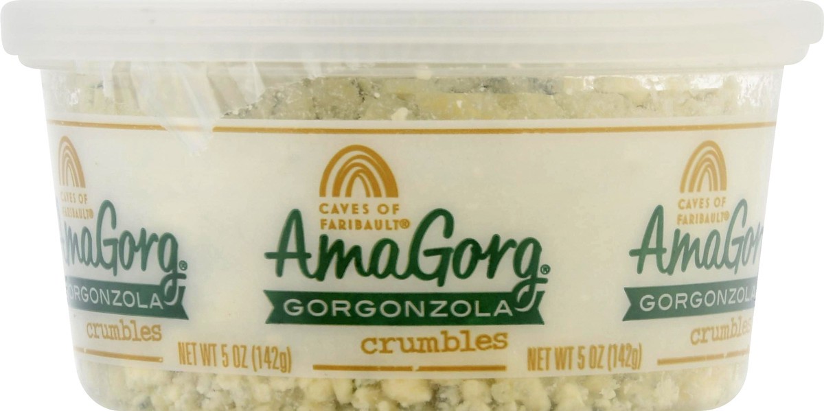 slide 4 of 13, Caves of Faribault AmaGorg Gorgonzola Cheese Crumbles 5 oz, 5 oz