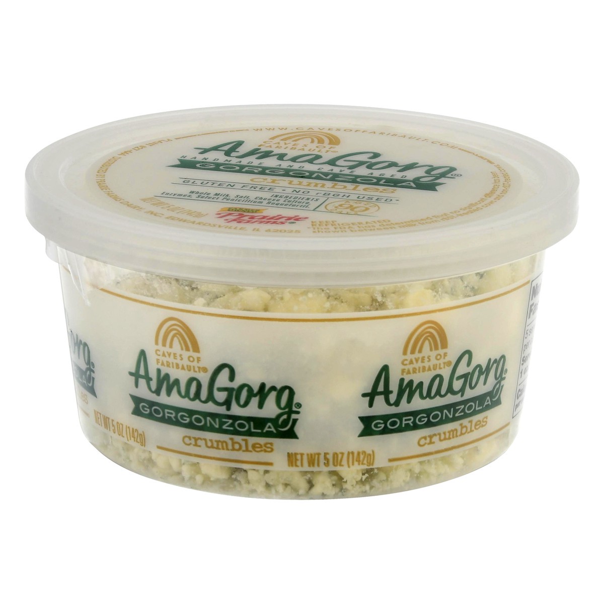 slide 2 of 13, Caves of Faribault AmaGorg Gorgonzola Cheese Crumbles 5 oz, 5 oz