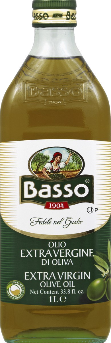 slide 2 of 2, Basso Extra Virgin Olive Oil, 33.8 oz