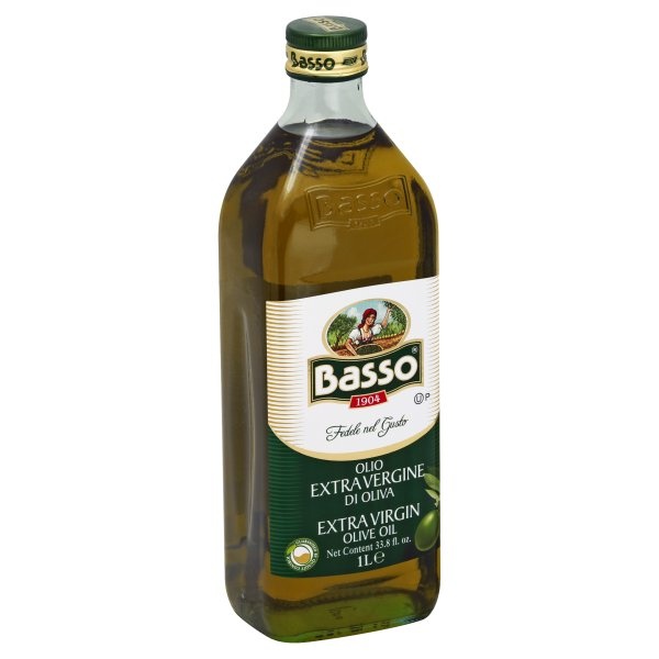 slide 1 of 2, Basso Extra Virgin Olive Oil, 33.8 oz