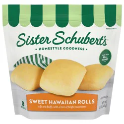 Sister Schubert's Sweet Hawaiian Rolls 12 oz. Stand Up Bag