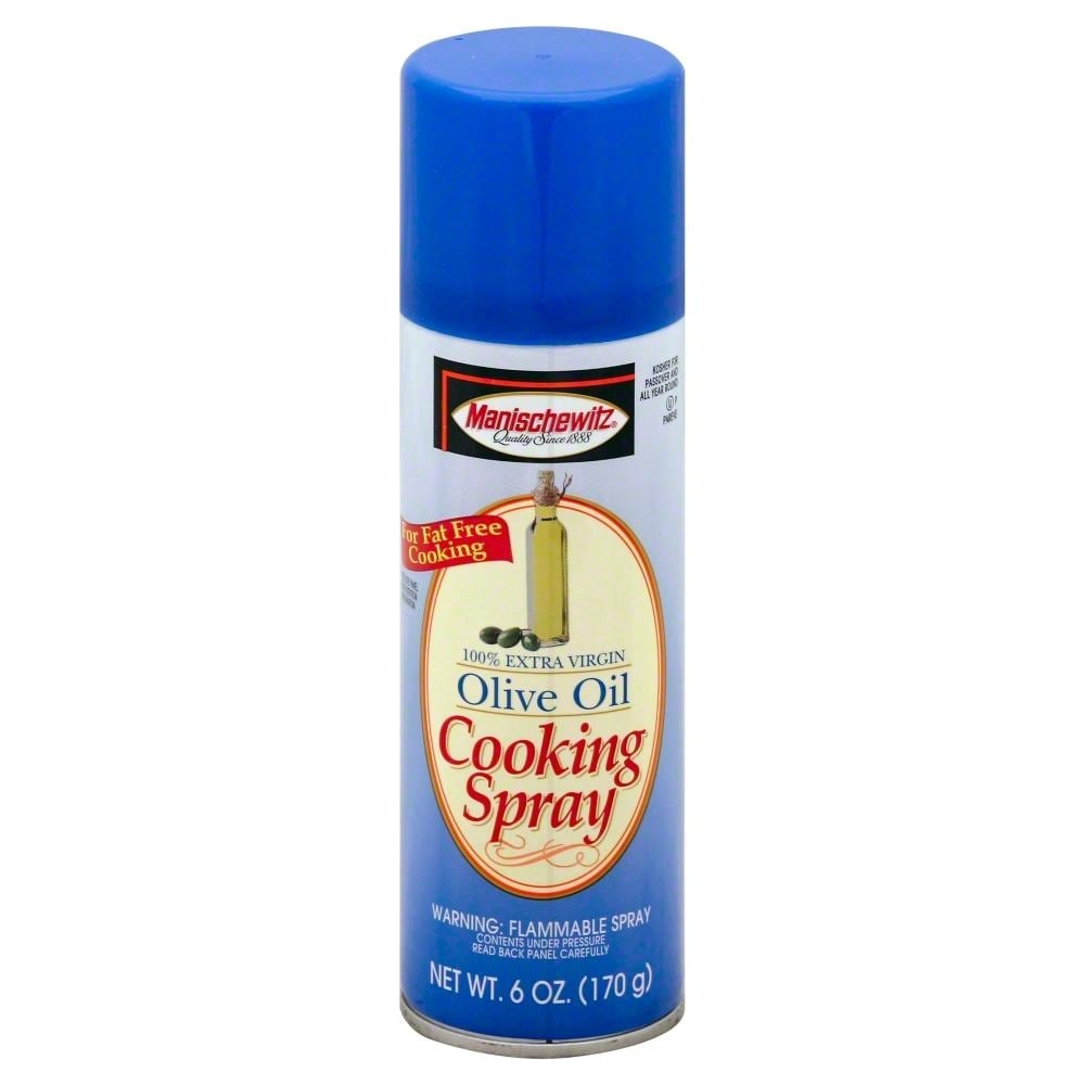 slide 1 of 1, Manischewitz 100 Extra Virgin Olive Oil Cooking Spray, 6 oz