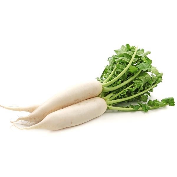 slide 1 of 1, White Radish Bunch, 1 ct