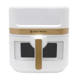 Westbend Timeless 7-Quart Air Fryer - White/Gold