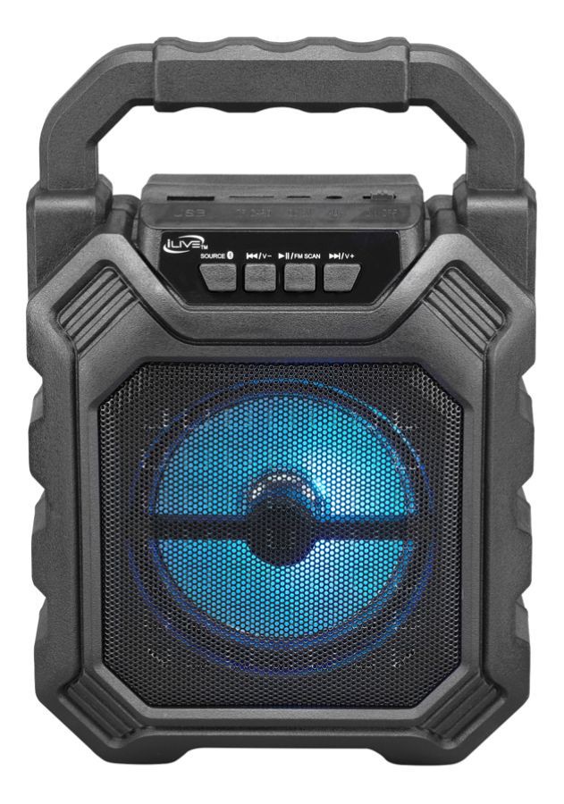 slide 4 of 6, iLive Isb199B Tailgate Bluetooth Speaker - Black, 1 ct