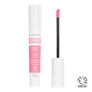 slide 1 of 2, Covergirl Clean Fresh Tinted Lip Oil, Quench, 0.8 oz