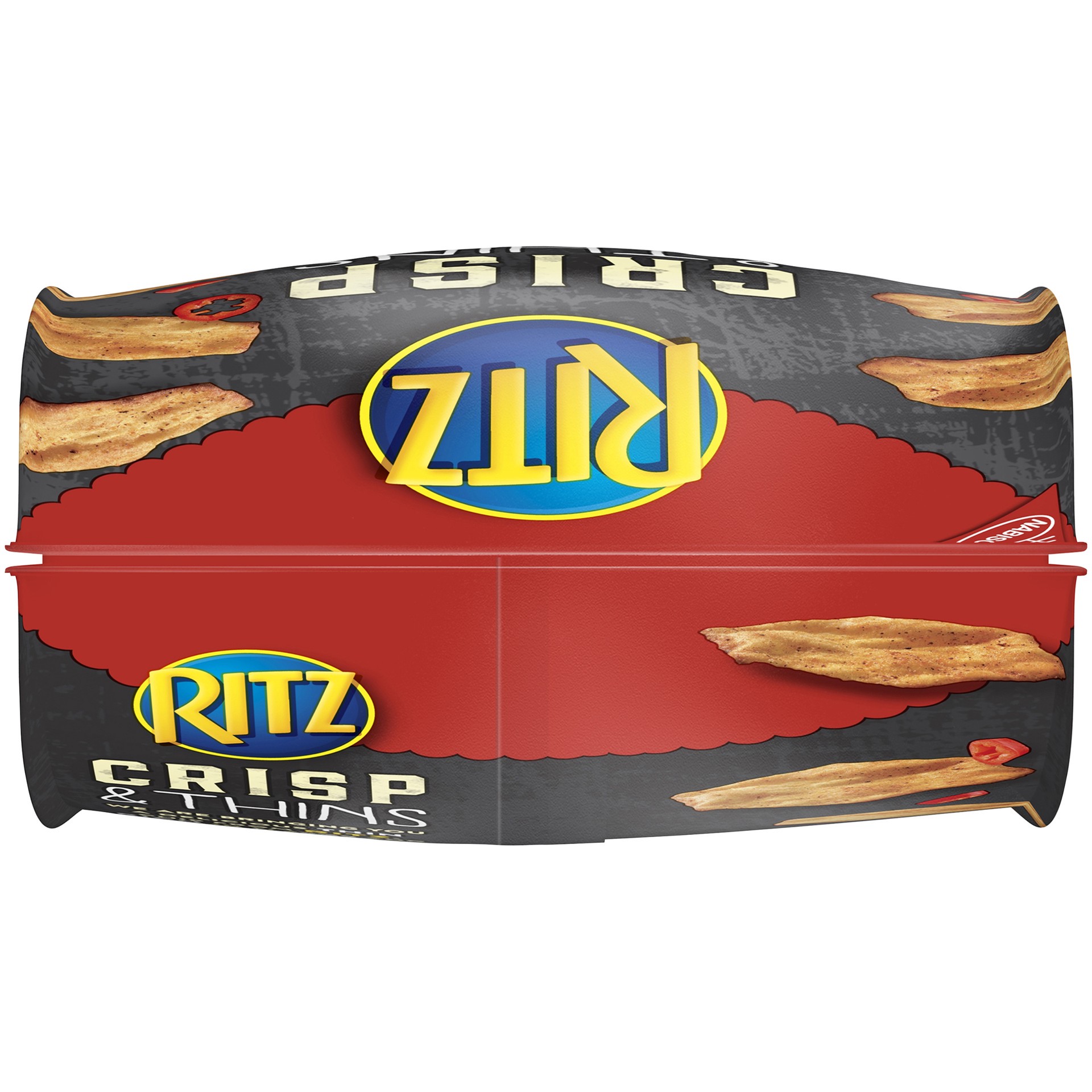 slide 4 of 5, RITZ Crisp & Thins Chips, Bacon Flavor, 1 Bag (7.1 oz.), 0.47 lb