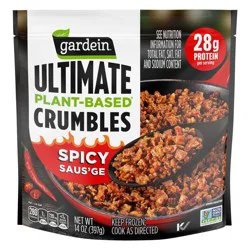 Gardein Ultimate Plant-Based Spicy Sausage Crumbles Frozen