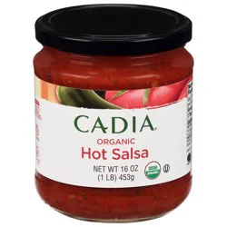 Cadia Organic Hot Salsa 16 oz