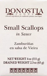 Donostia Foods Small Scallops In Sauce