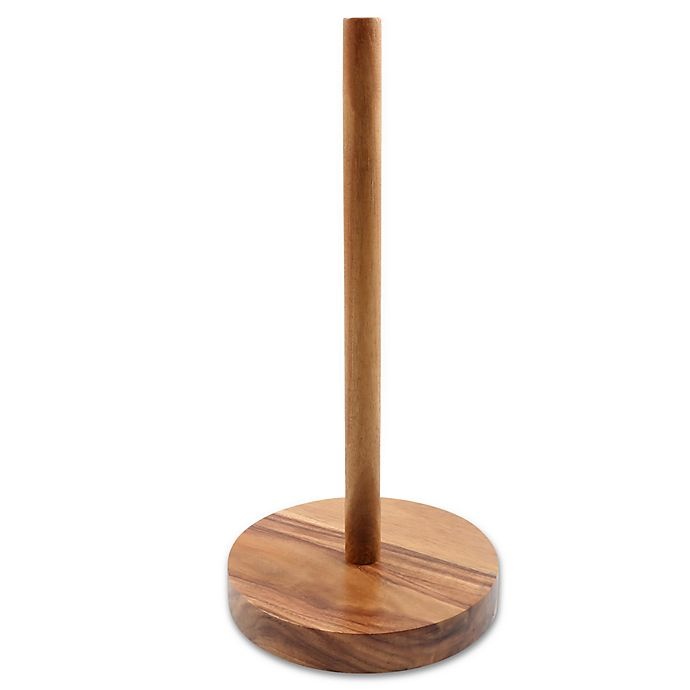 slide 1 of 1, Thirstystone Acacia Paper Towel Holder - Brown, 1 ct