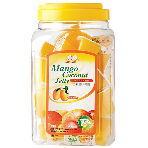 slide 1 of 1, Jin Jin Coconut-Jelly Mango Jar, 52.9 oz