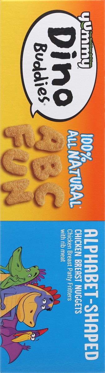 slide 5 of 9, Dino Buddies Yummy Alphabet-Shaped Chicken Breast Nuggets, 35 oz, 35 oz