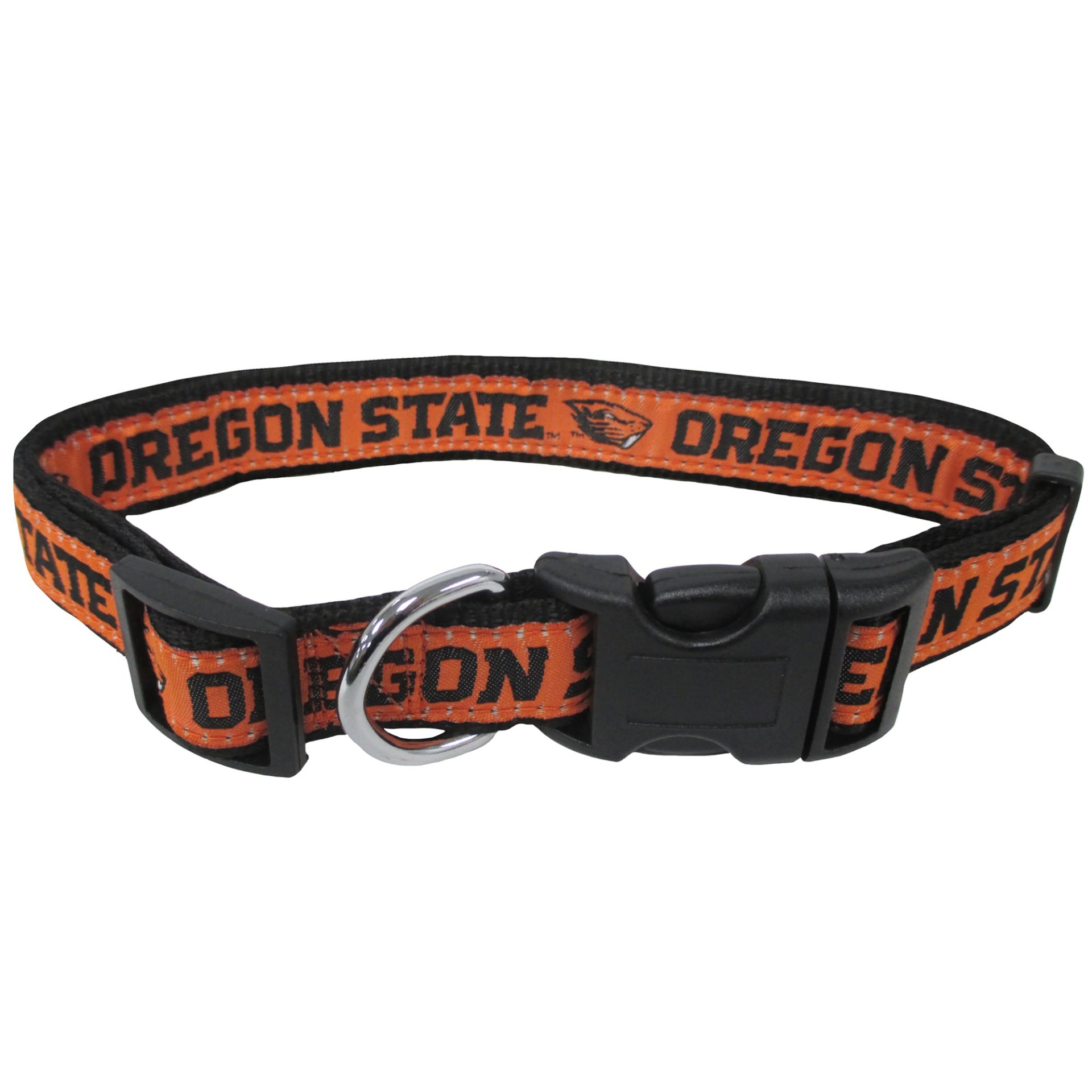 slide 1 of 1, Pets First Oregon State Beavers Collar, LG