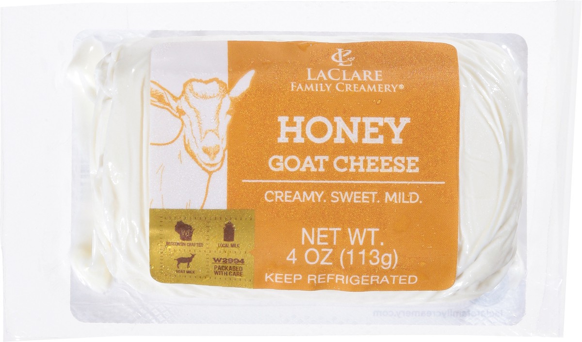 slide 8 of 14, LaClare Family Creamery Honey Goat Cheese 4 oz, 1 ct