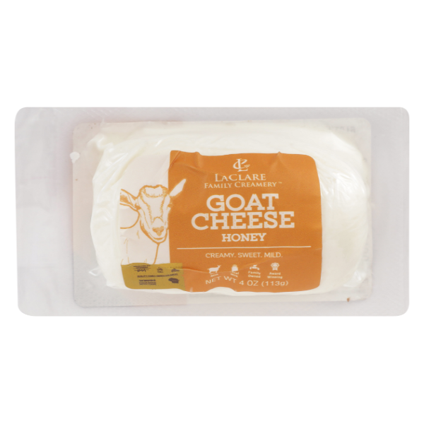 LaClare Farms Laclare Family Creamery Honey Goat Cheese 4 oz Shipt
