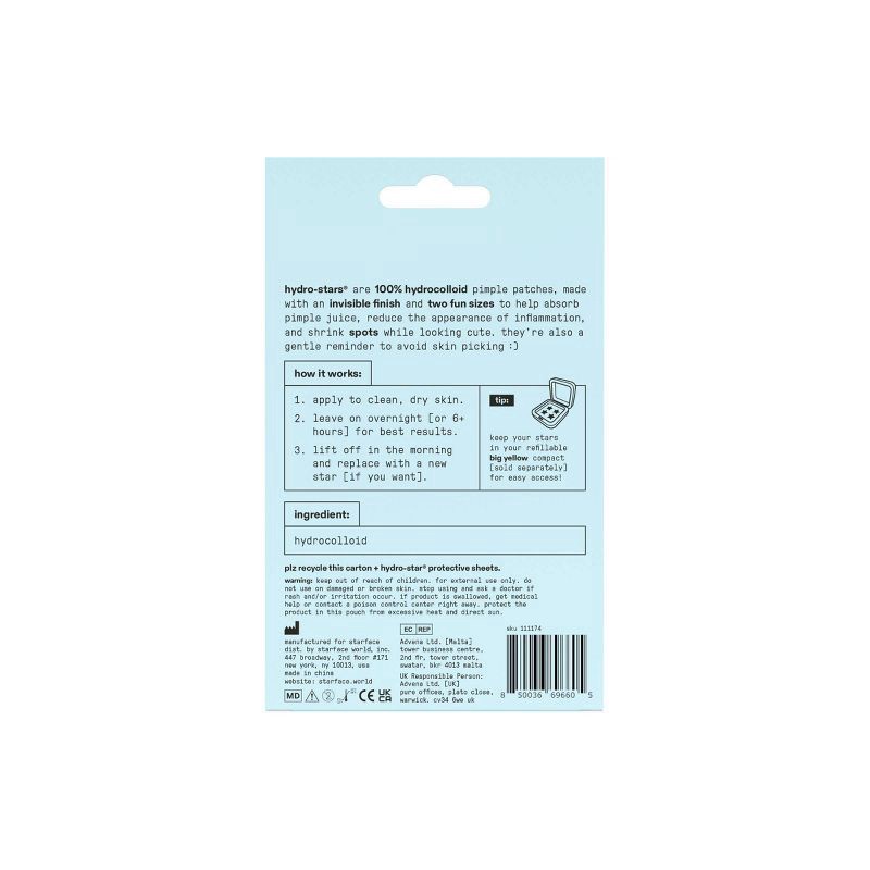 slide 3 of 5, Starface Hydro-Star Invisible Edge Pimple Patches Clear 32 Each, 32 ct