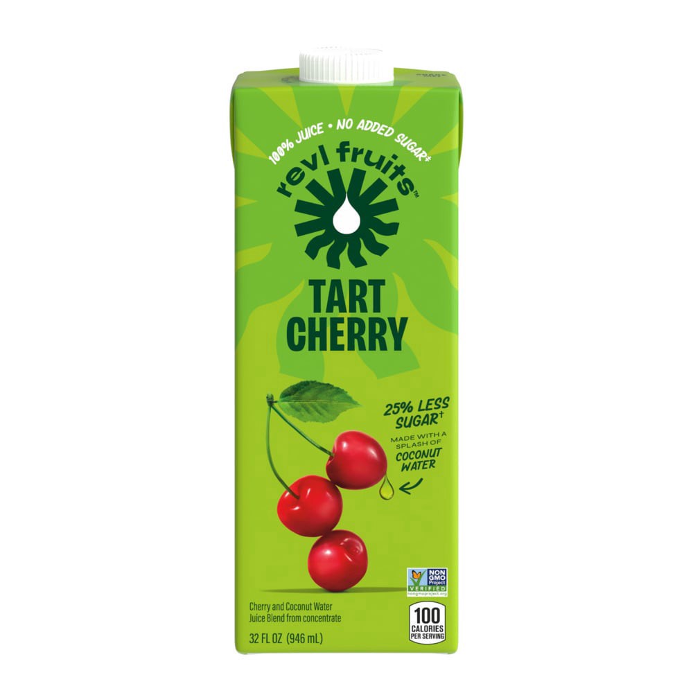 slide 1 of 1, Ocean Spray Revl Fruits Tart Cherry Juice Blend, 32 fl oz