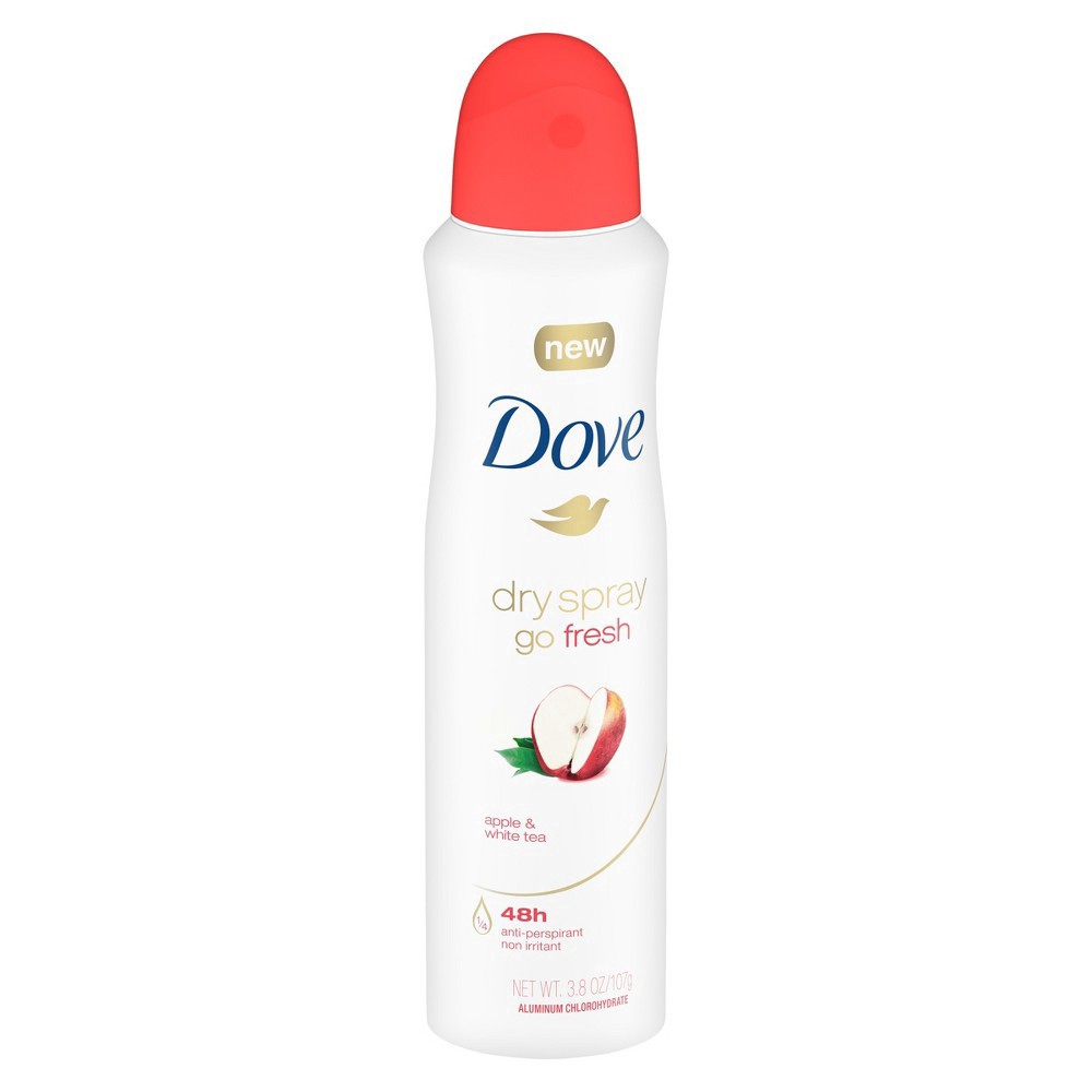 slide 24 of 61, Dove Advanced Care Antiperspirant Deodorant Spray Apple & White Tea, 3.8 oz, 3.8 oz