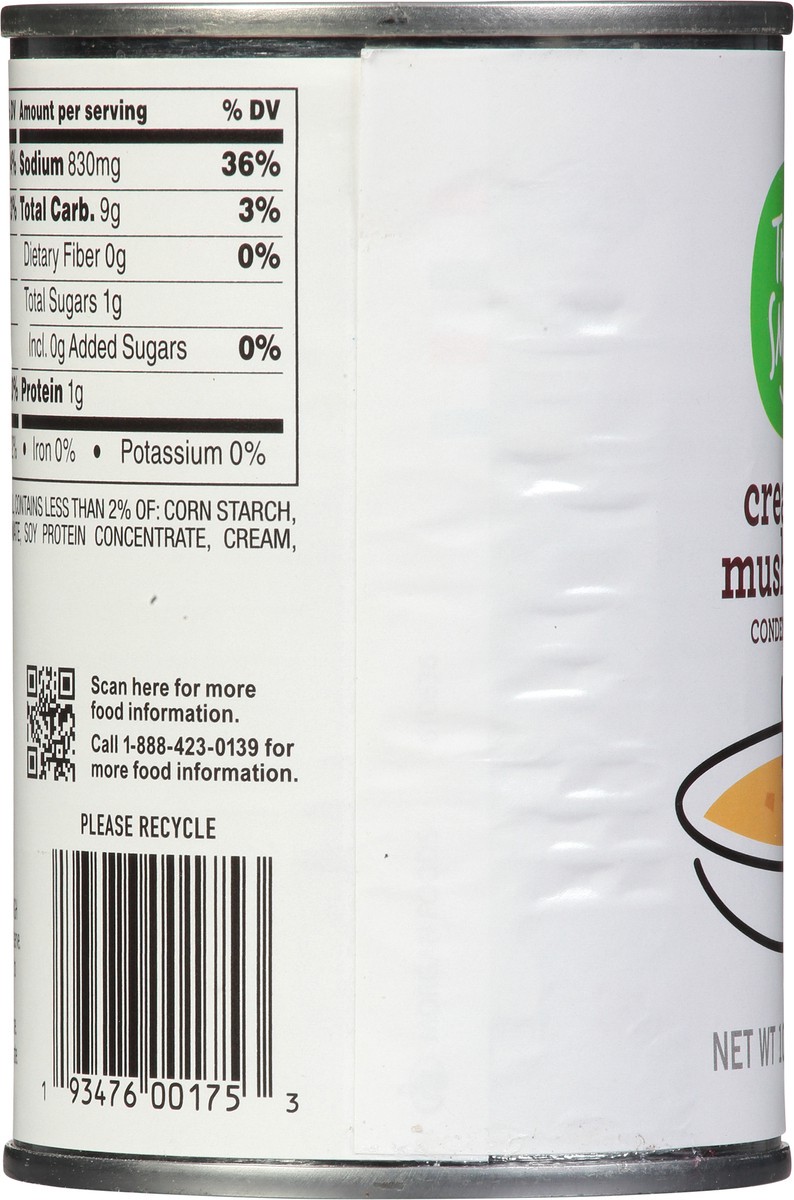 slide 8 of 9, That's Smart! Cream Of Mushroom Condensed Soup 10.5 oz, 10.5 oz