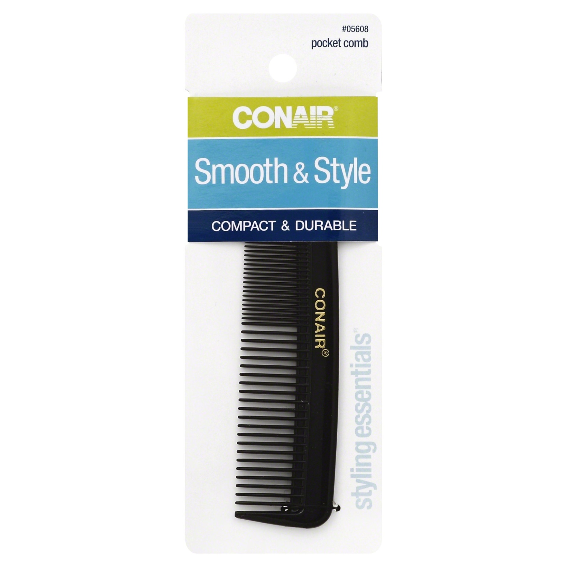 slide 1 of 2, Conair Style & Smooth Pocket Comb, 1 ct