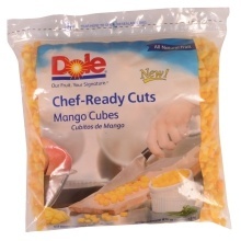 slide 1 of 1, Dole Mango Cubes, 5 lb