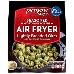Pictsweet Farms Air Fryer Lightly Breaded Okra Seasoned Vegetables - 14 oz