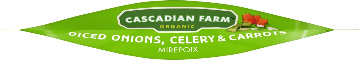 slide 3 of 14, Cascadian Farm Organic Frozen Mirepoix (Onions, Celery, Carrots), 10 oz, 10 oz