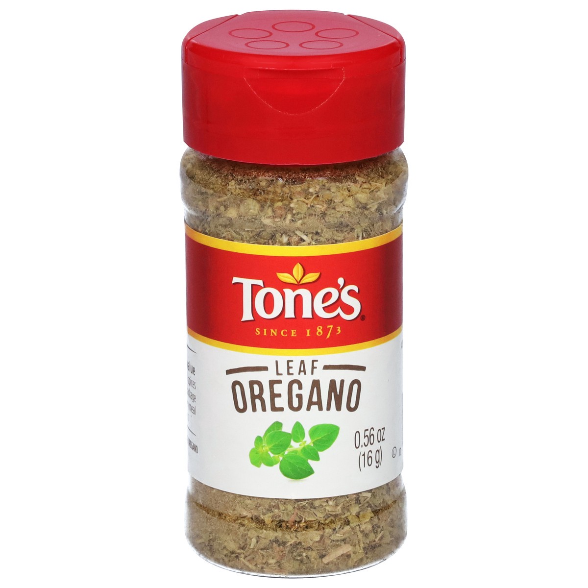 slide 1 of 8, Tone's Oregano Leaves, 0.56 oz, 0.56 oz