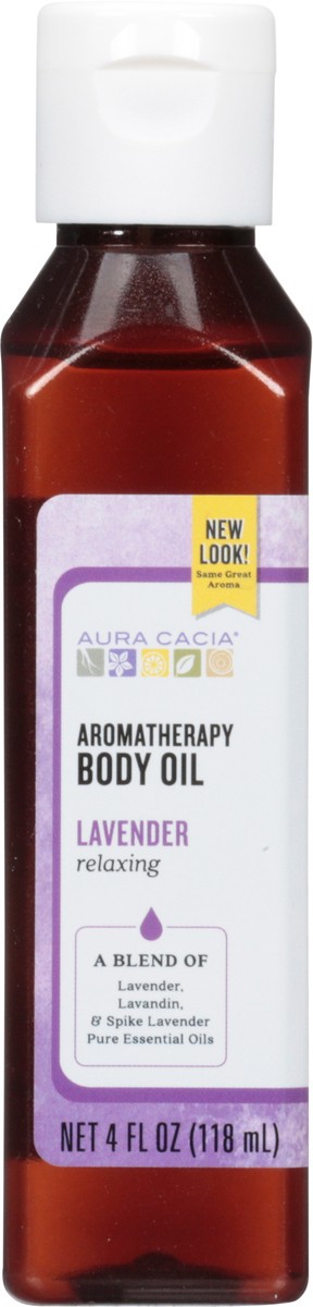 slide 3 of 13, Aura Cacia Relaxing Lavender Aromatherapy Body Oil 4 fl oz, 4 fl oz