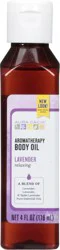 Aura Cacia Relaxing Lavender Aromatherapy Body Oil 4 fl oz