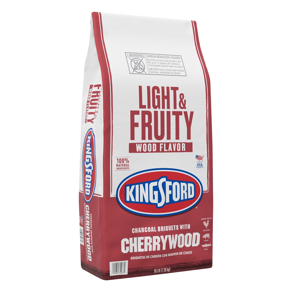 slide 2 of 8, Kingsford Charcoal Briquets with Cherrywood, 16 lb