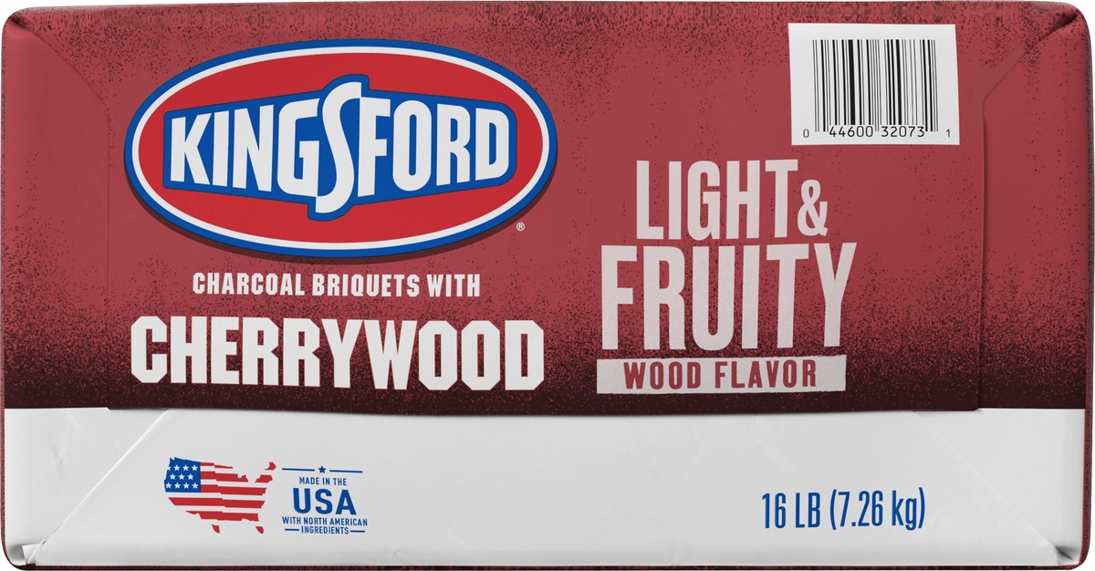 slide 6 of 8, Kingsford Charcoal Briquets with Cherrywood, 16 lb