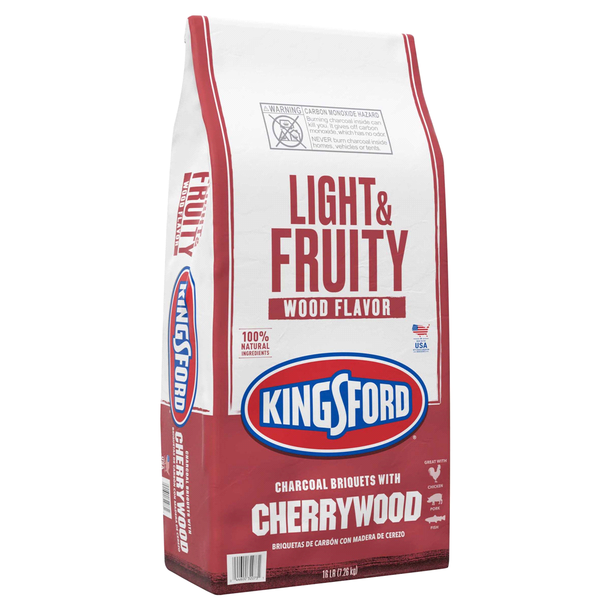 slide 1 of 8, Kingsford Charcoal Briquets with Cherrywood, 16 lb