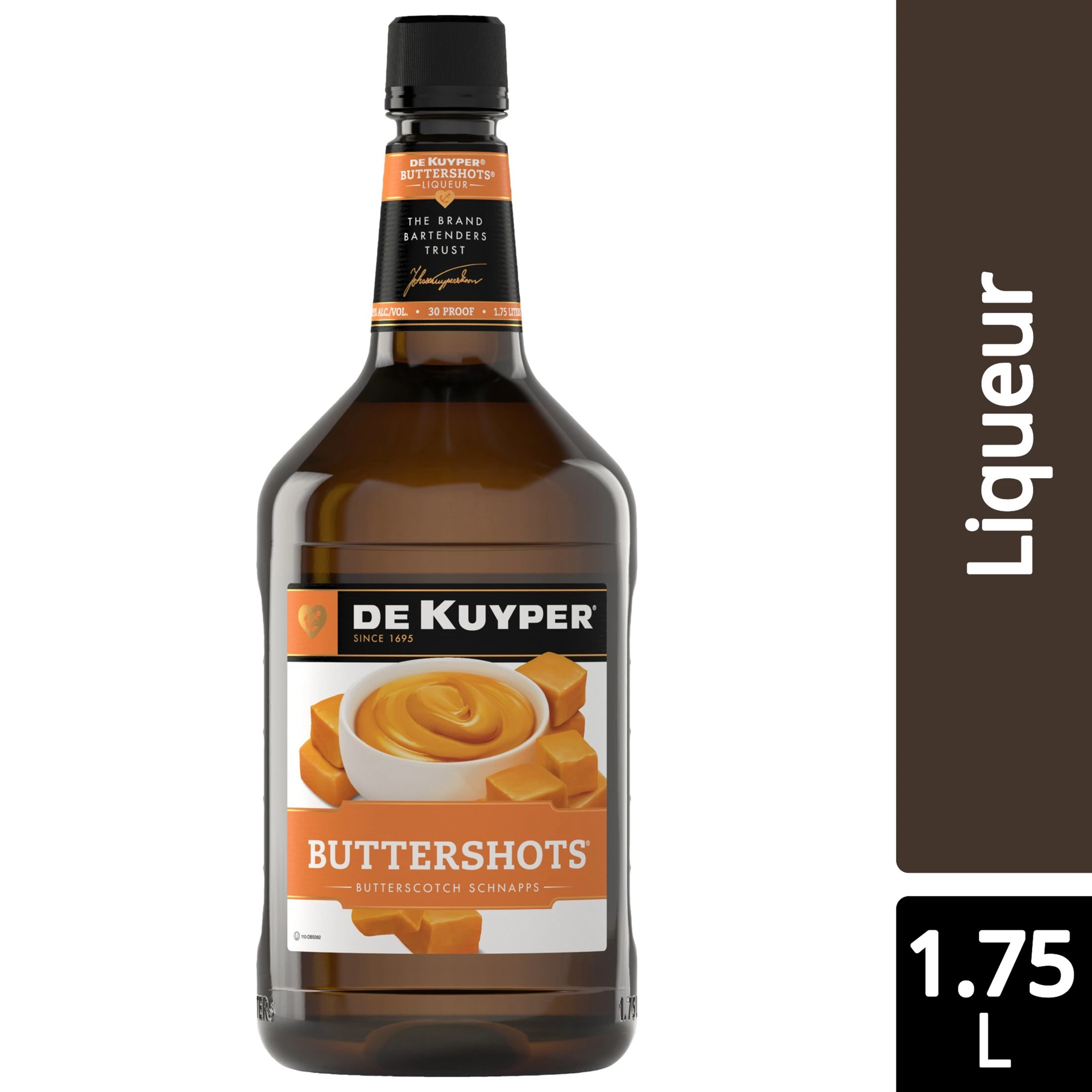 slide 1 of 1, DeKuyper Buttershots Butterscotch Schnapps Liqueur, 1.75 liter