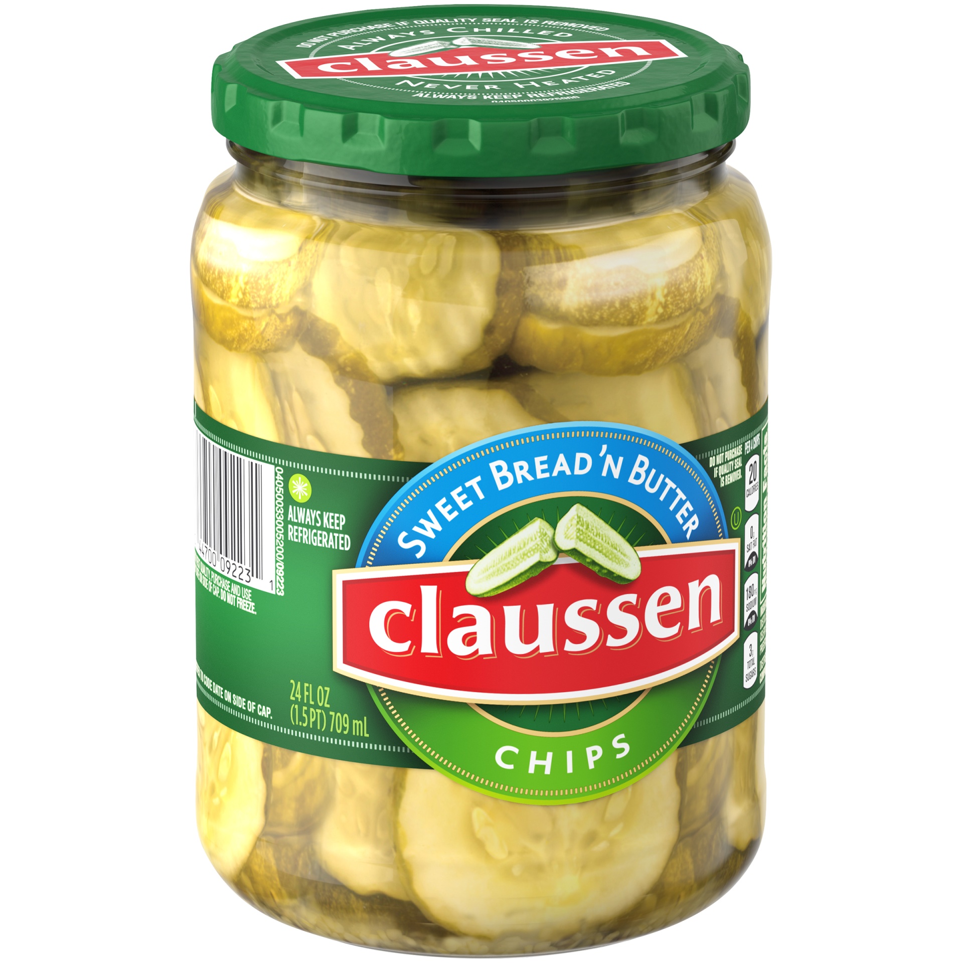 Claussen Sweet Breadn Butter Pickle Chips 24 Oz Shipt