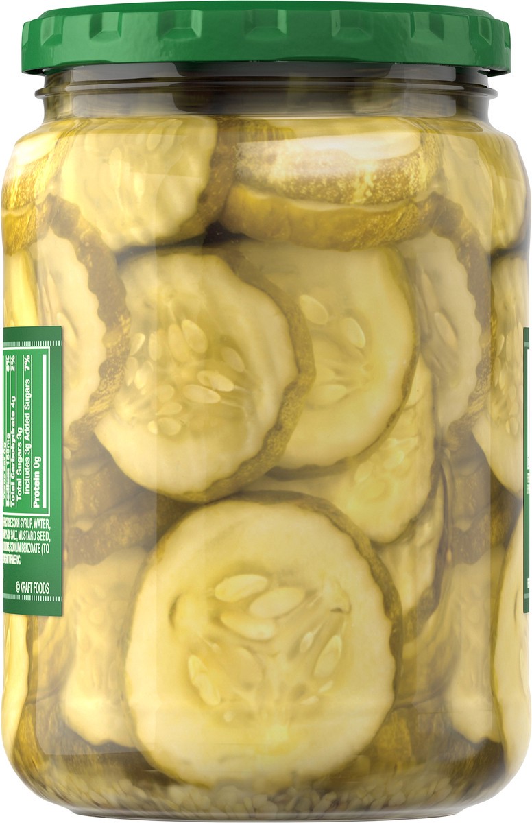 slide 6 of 9, Claussen Sweet Bread 'N Butter Pickle Chips, 24 fl. oz. Jar, 24 fl oz