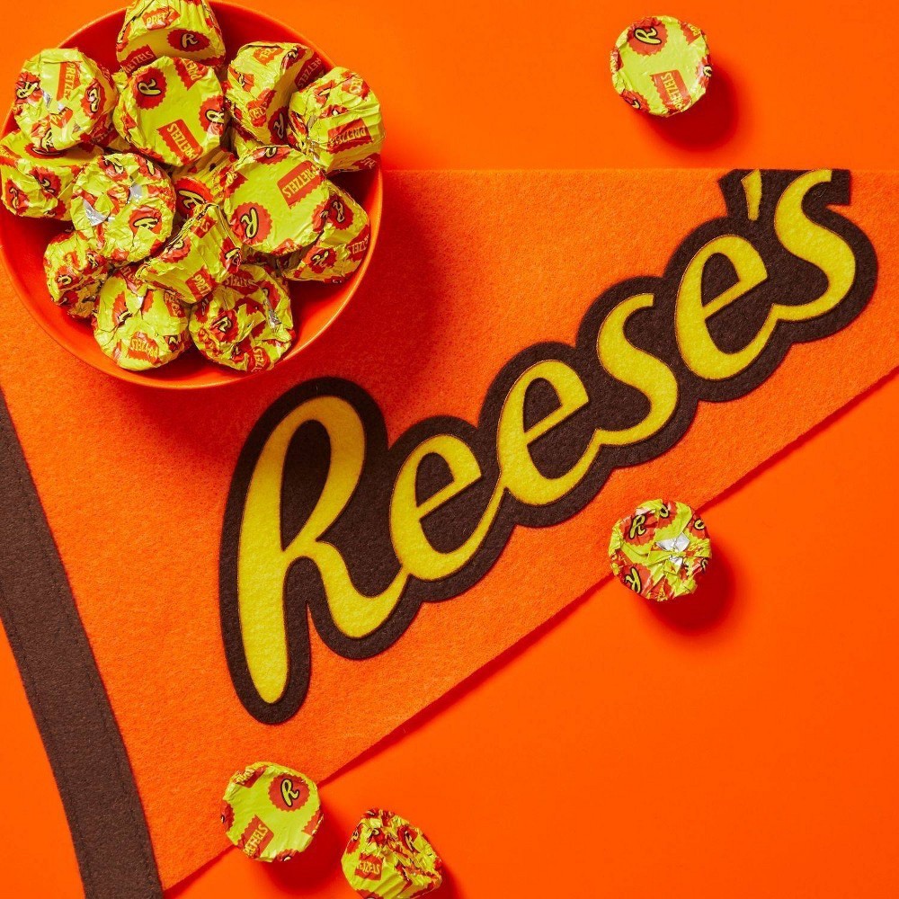 slide 5 of 5, REESE'S Miniatures Milk Chocolate Peanut Butter with Pretzels Cups Candy, Gluten Free, Individually Wrapped, 9.9 oz, Share Pack, 9.9 oz