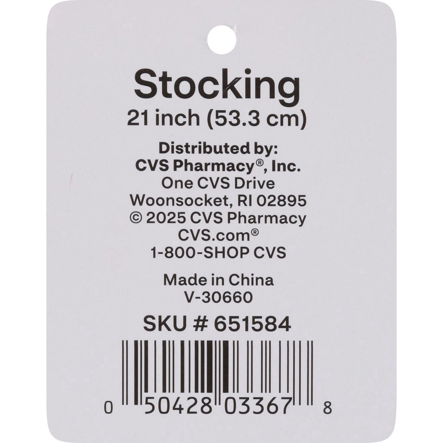 slide 2 of 2, Merry Brite Plush Stocking, Red, 21 In, 1 ct