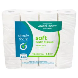 Simply Done 2-Ply Soft Bath Tissue Mega Rolls 16 ea