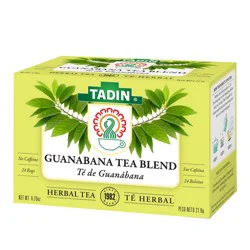 Tadin Tea Bag Guanbana Blend Natural - 24 ct
