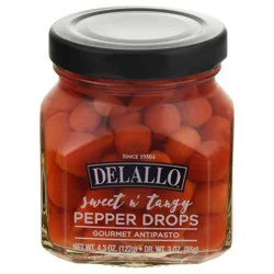 DeLallo Gourmet Pepper Drops Antipasto 4.3 oz