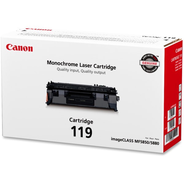 slide 4 of 5, Canon Crg-119 Black Toner Cartridge (3479B001Aa), 1 ct
